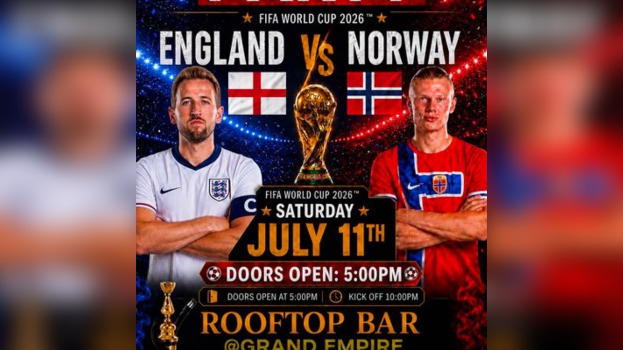 ENGLAND vs NORWAY - WORLD CUP WATCH PARTY