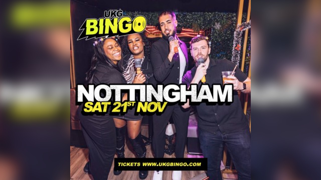 UKG Bingo Sat 21st November Nottingham