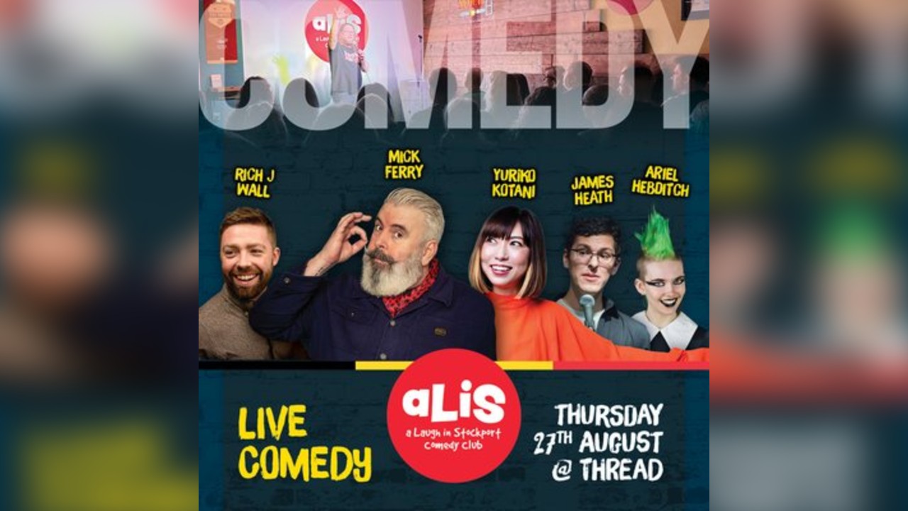 A Laugh In Stockport Comedy Club - August