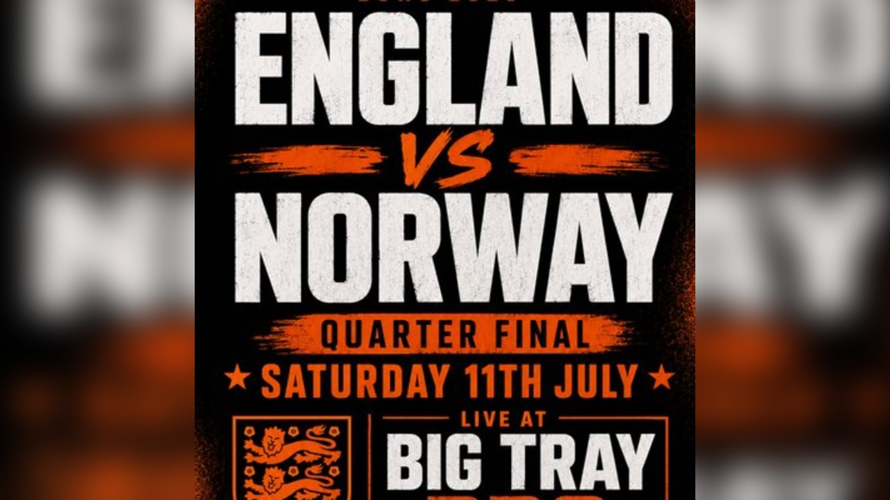 England vs Norway @ Big Tray Bbq