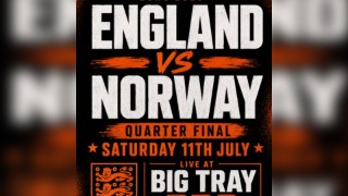 England vs Norway @ Big Tray Bbq
