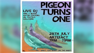 Pigeon Turns One