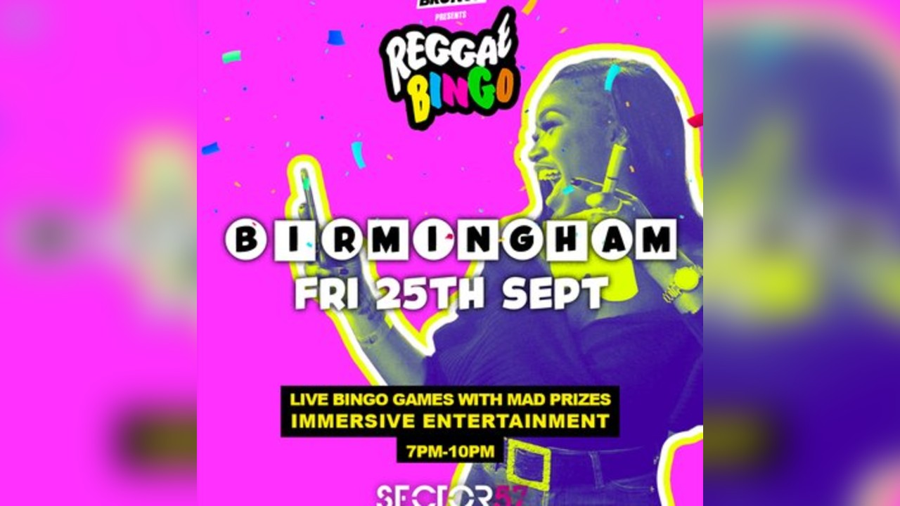 Reggae Bingo - Birmingham - Fri 25th Sept
