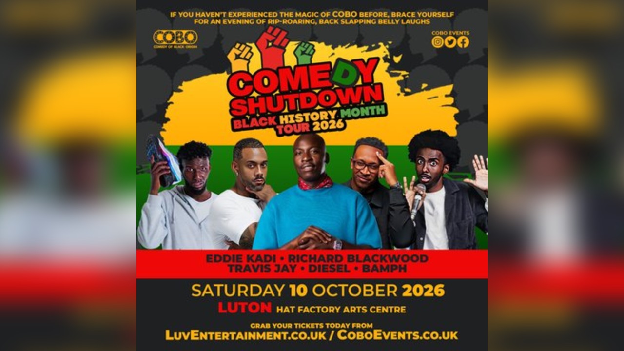 COBO : Comedy Shutdown | Black History Month Special - Luton