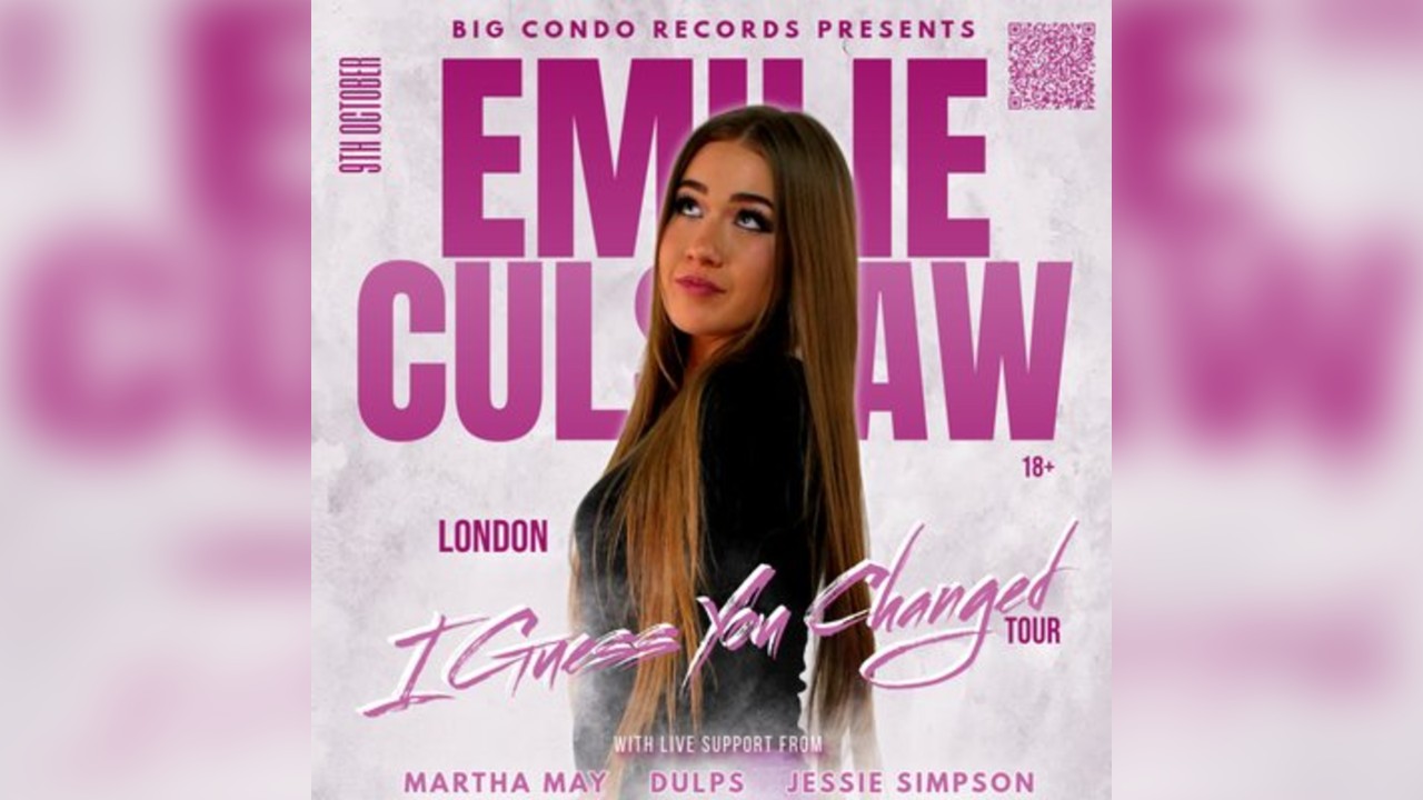 Big Condo Records Presents Emilie Culshaw IGYC Tour London