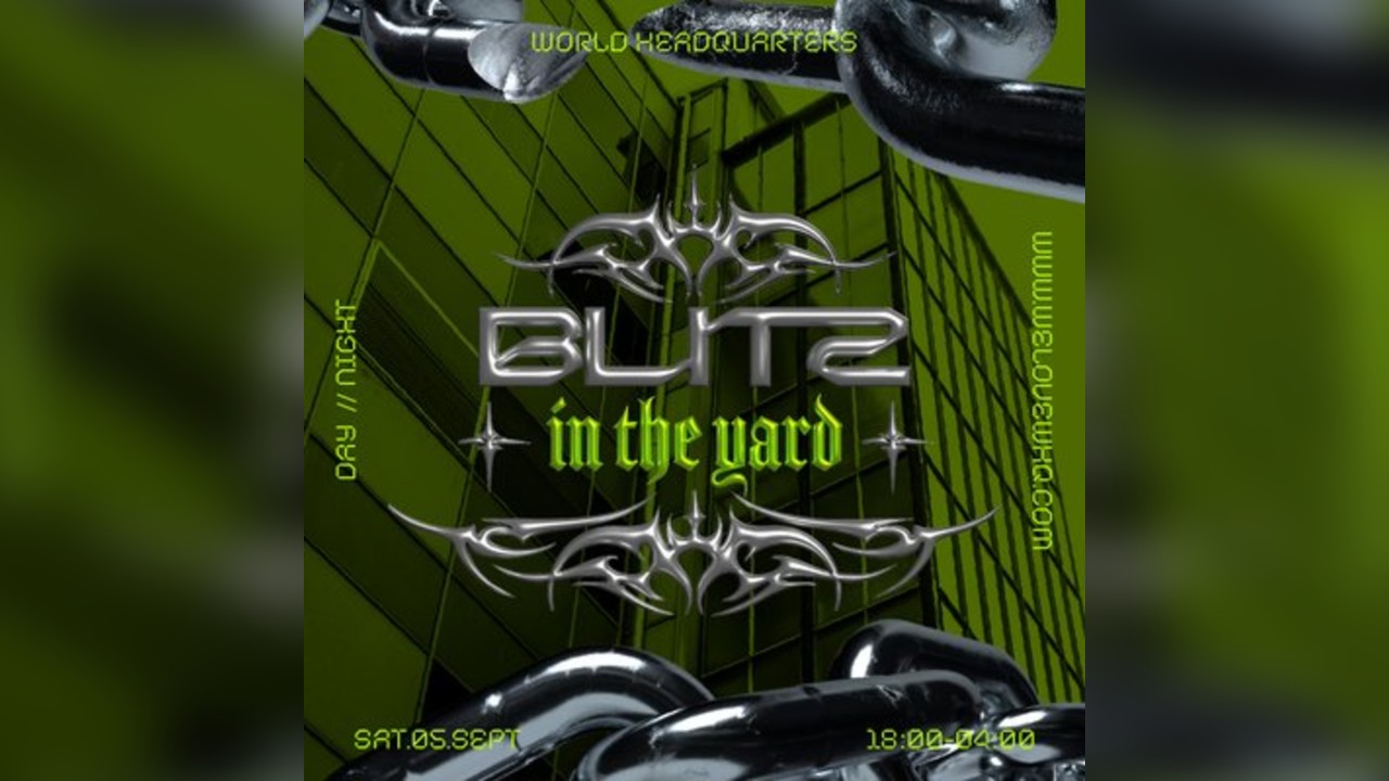 Blitz In The Yard - Free Party - Day & Night
