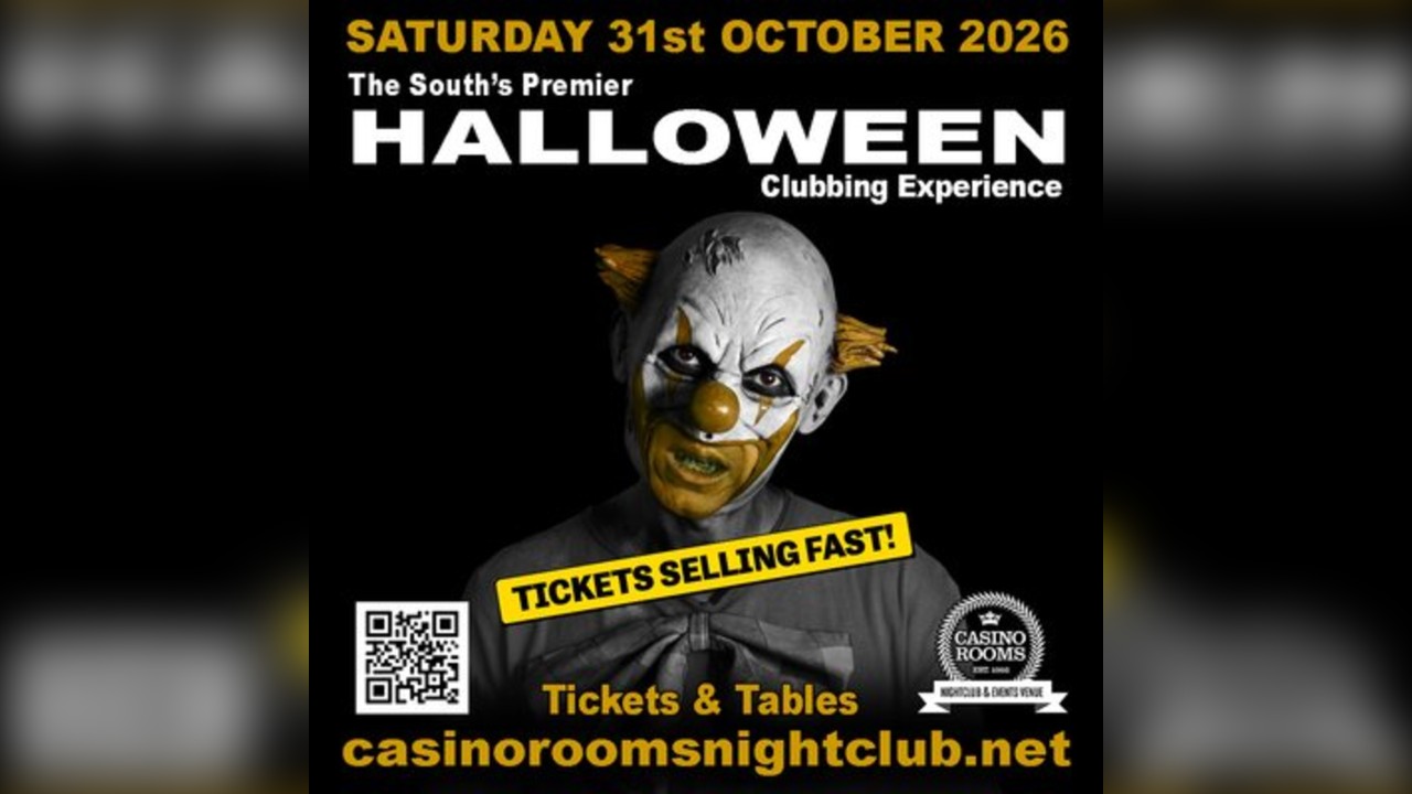 Casino Rooms' Legendary Halloween Clubbing Experience 2026