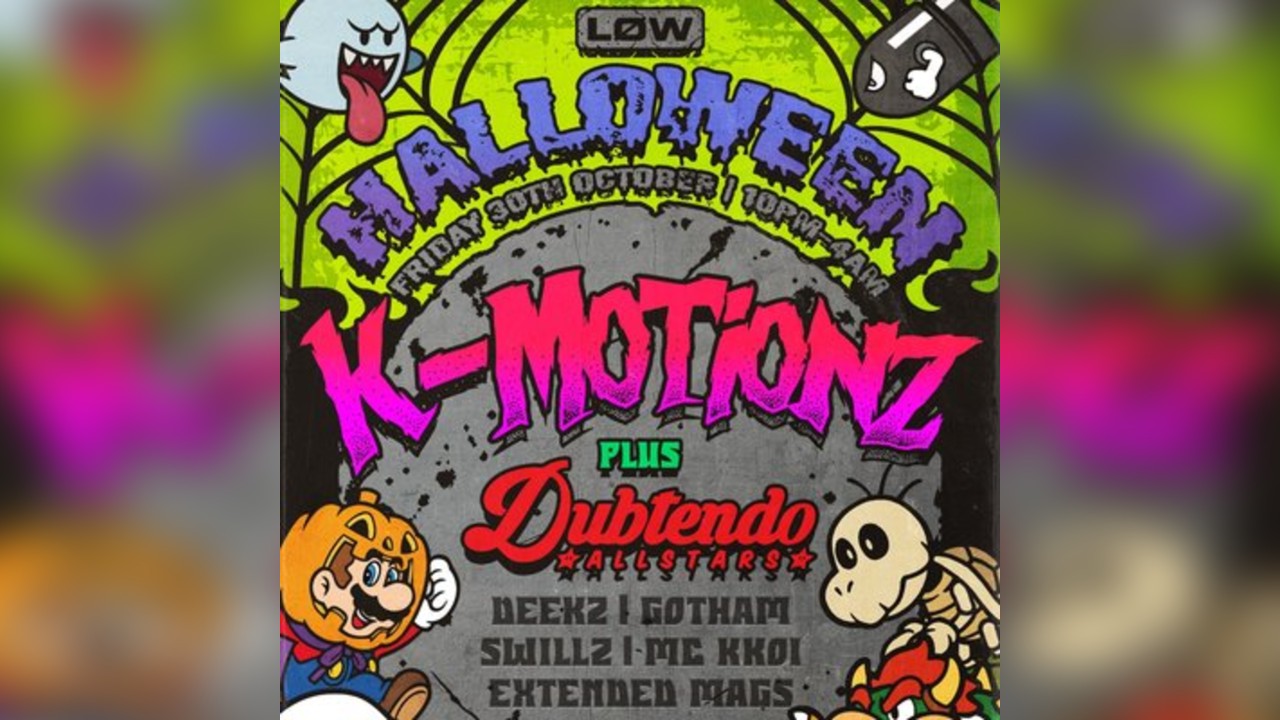 Low Halloween: K Motionz & Dubtendo Allstars