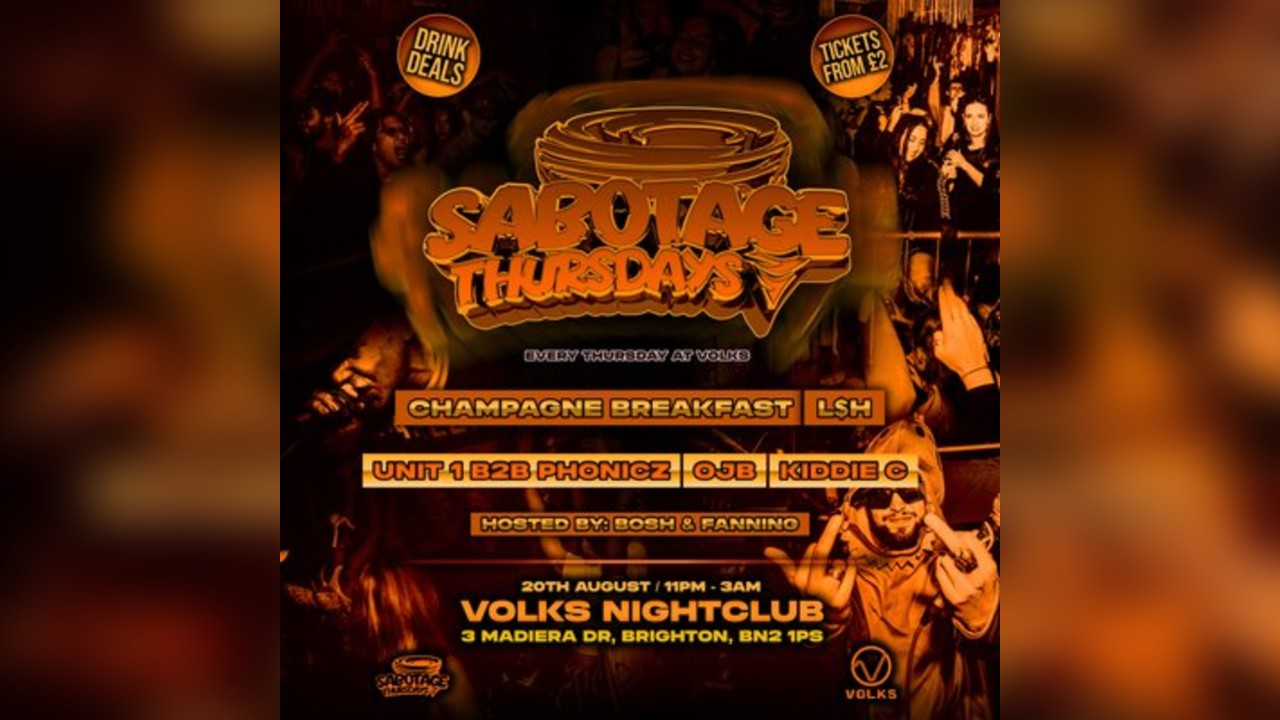 Sabotage Thursdays