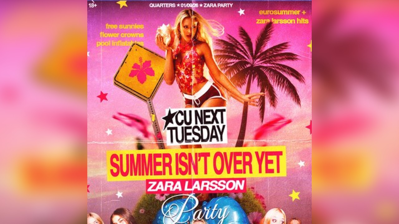 CU Next Tuesday | summer isn't over yet - ZARA LARSSON | 01/09