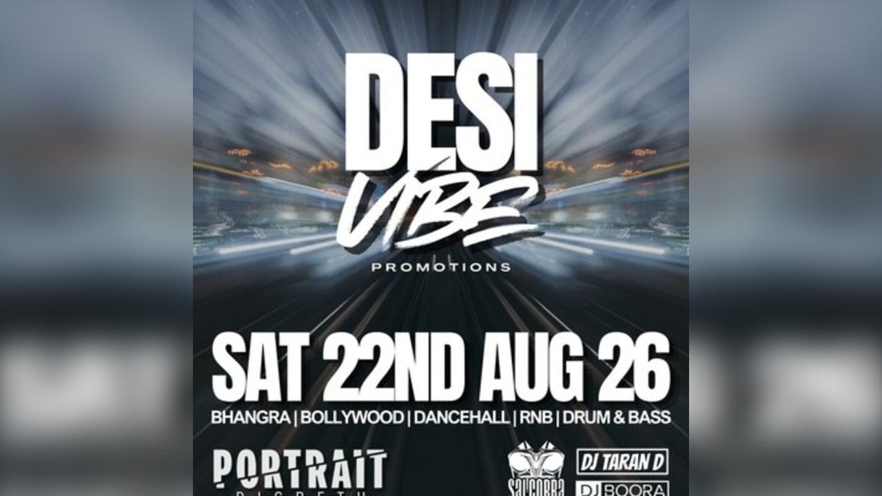 DesiVibe Bham presents Saj Cobra live