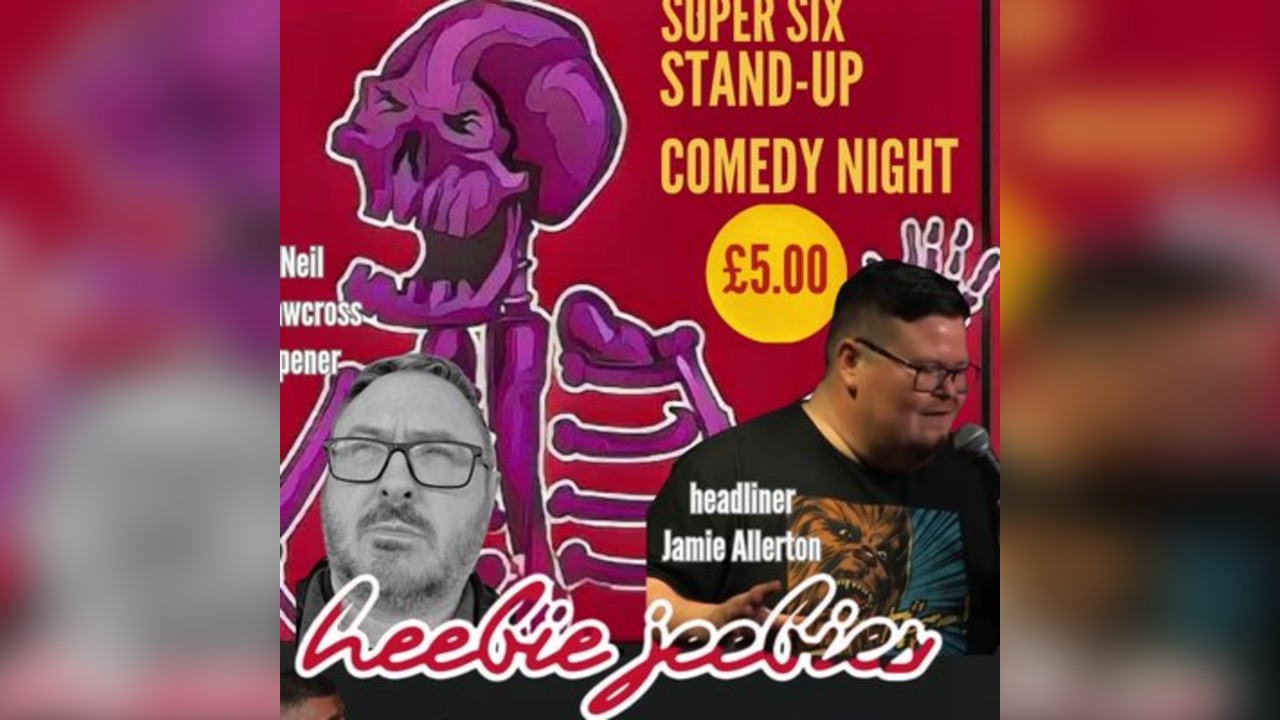 Liverpool Laughs Stand-up Comedy Show with Jamie Allerton
