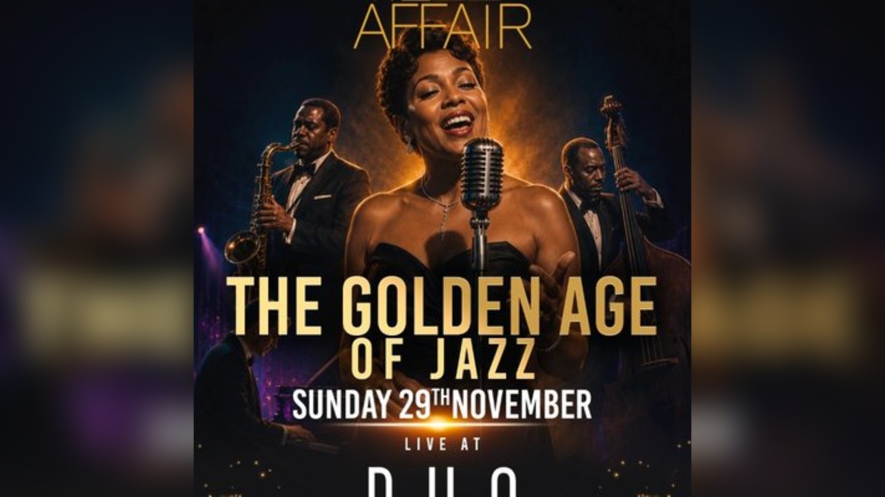 Jazz Affair Live Jazz Swing & Timeless Classics Sunday 29th Nov