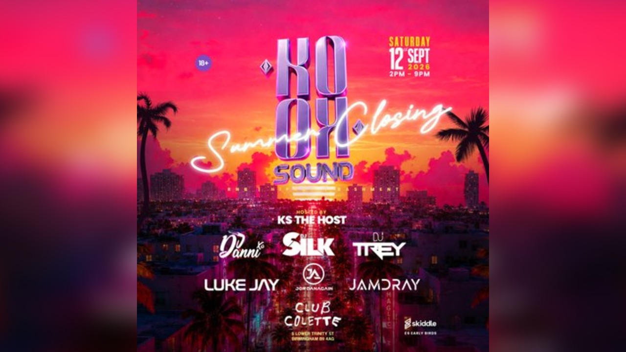 Koko Sounds Presents - Summer Closing