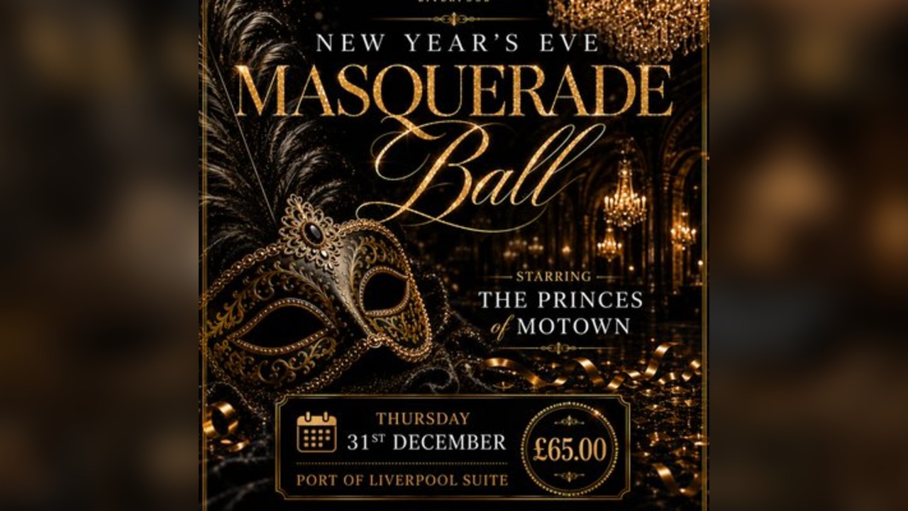 The Port of Liverpool Presents: New Year's Eve Masquerade Ball