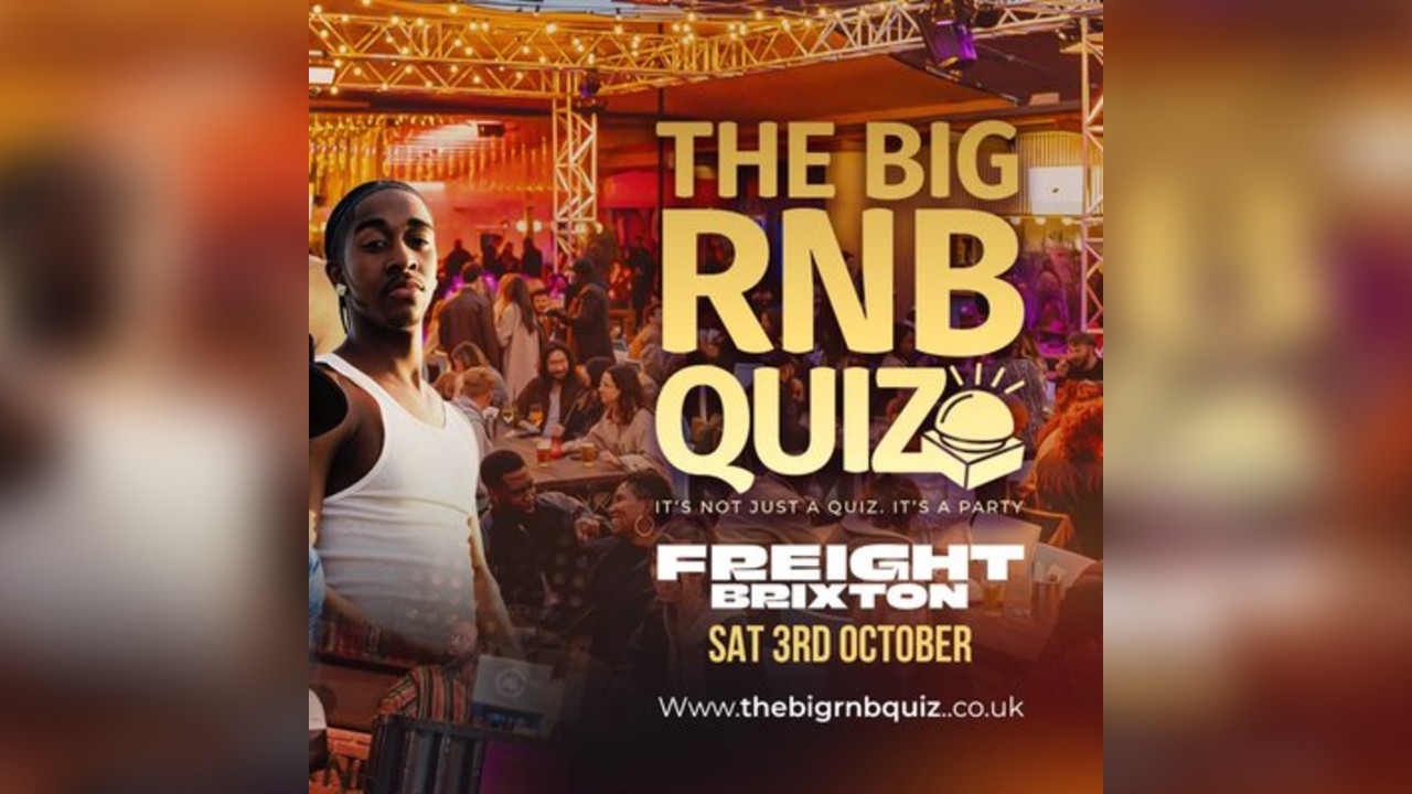 The Big RnB Quiz @ Freight Island Brixton