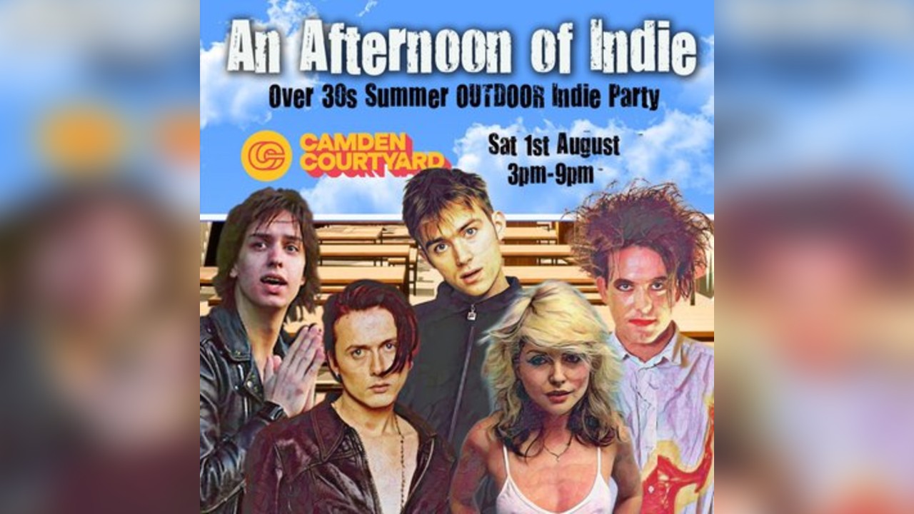 CAMDEN An Afternoon of Indie: Over 30s Summer Outdoor Party