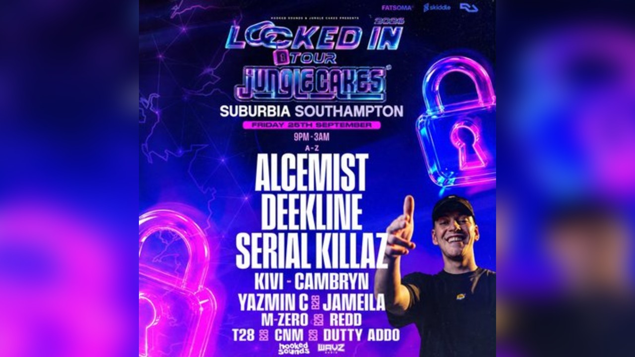 LOCKED IN: Alcemist,Deekline&Serial Killaz [JUNGLE CAKES]
