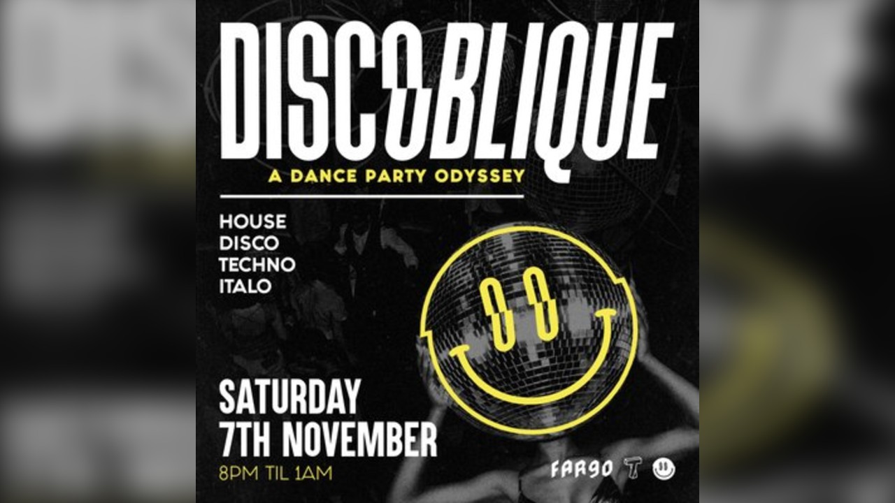 Discoblique | A Dance Party Odyssey