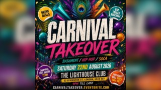 Carnival Takeover - Bashment Hip Hop Soca - Everyone Free Before