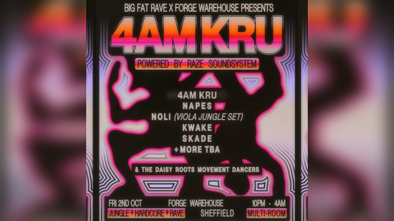 Big Fat Rave: 4AM KRU & More / Powered By Raze Sound System