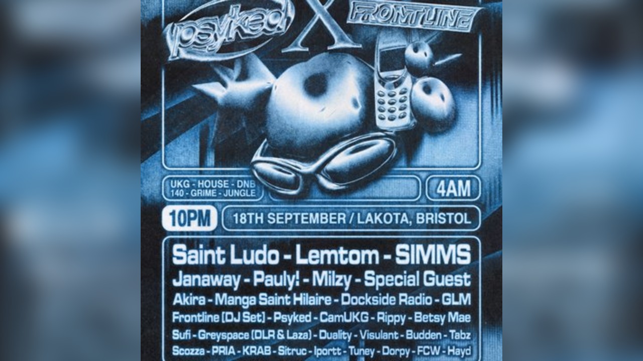 Psyked X Frontline (Saint Ludo, Lemtom, SIMMS + MANY MORE)