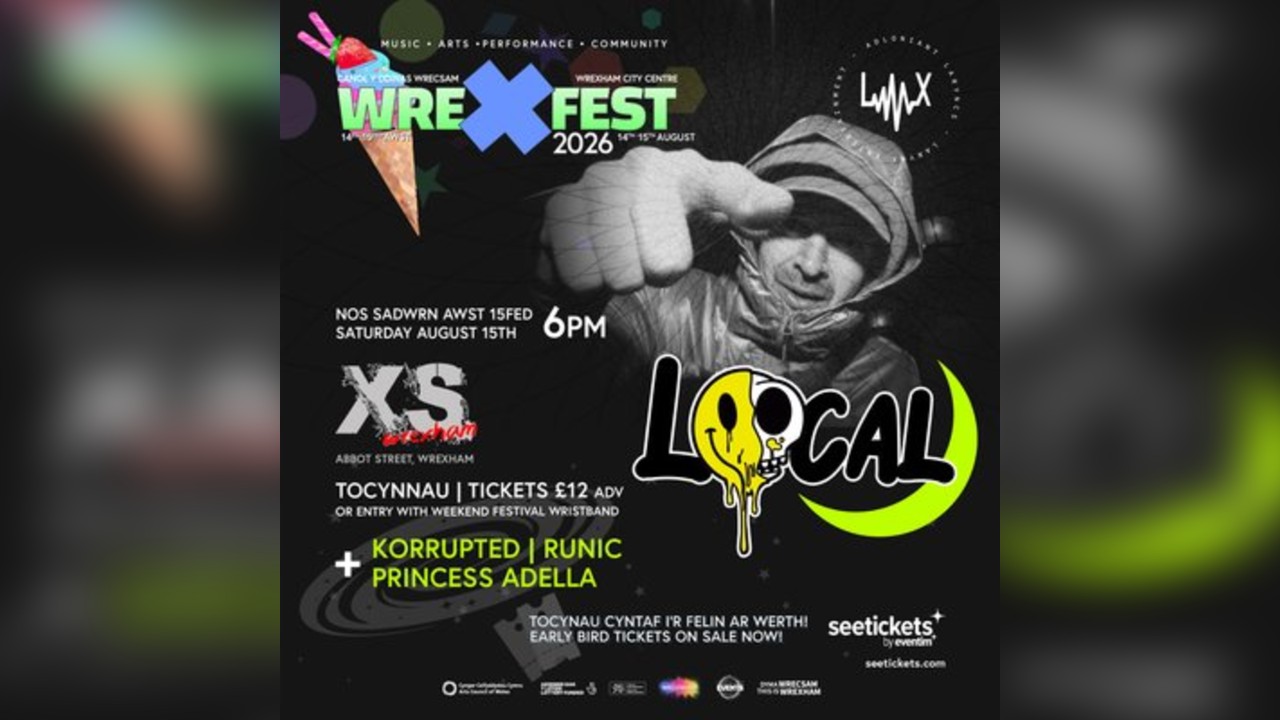 WREXFEST 2026 - Local plus guests
