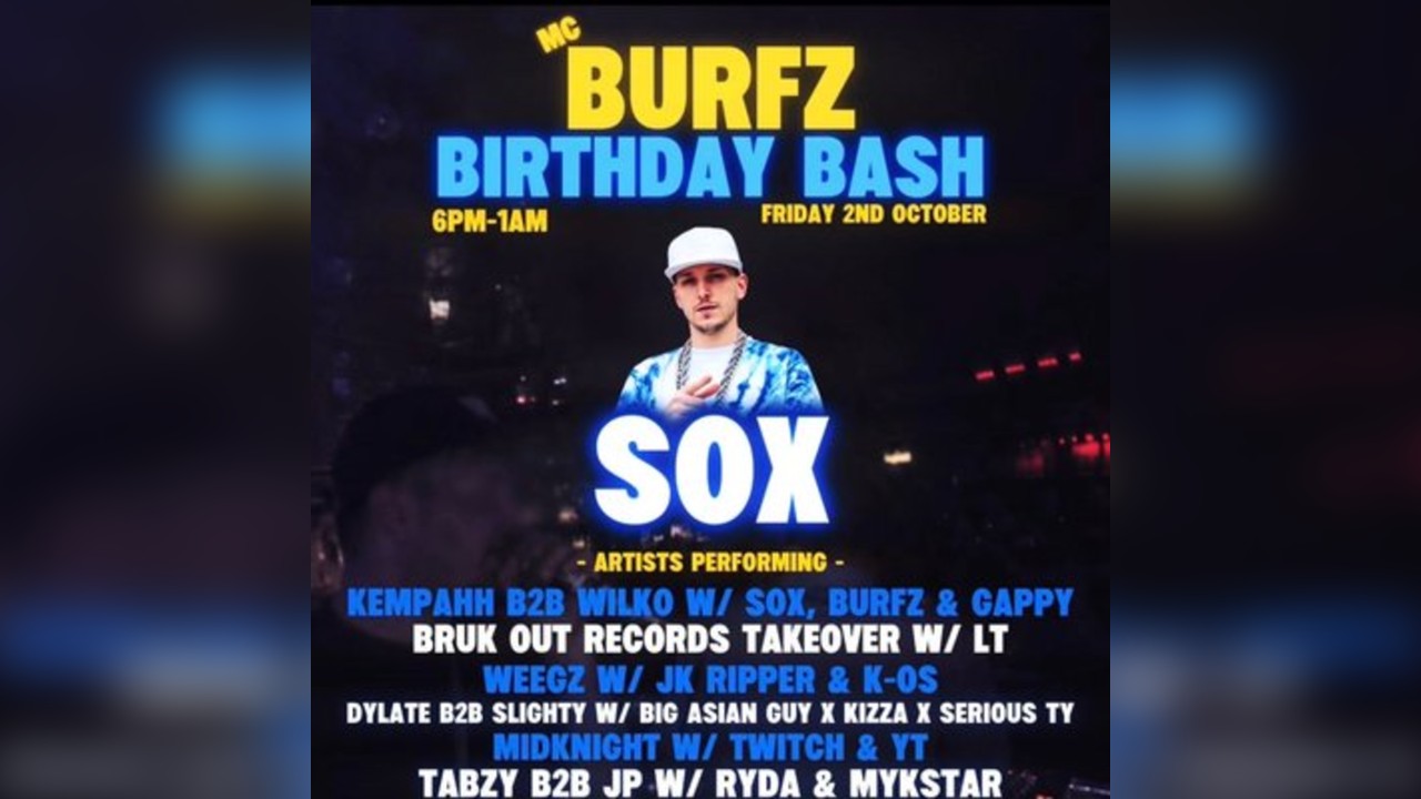 Burfz Burfday Bash