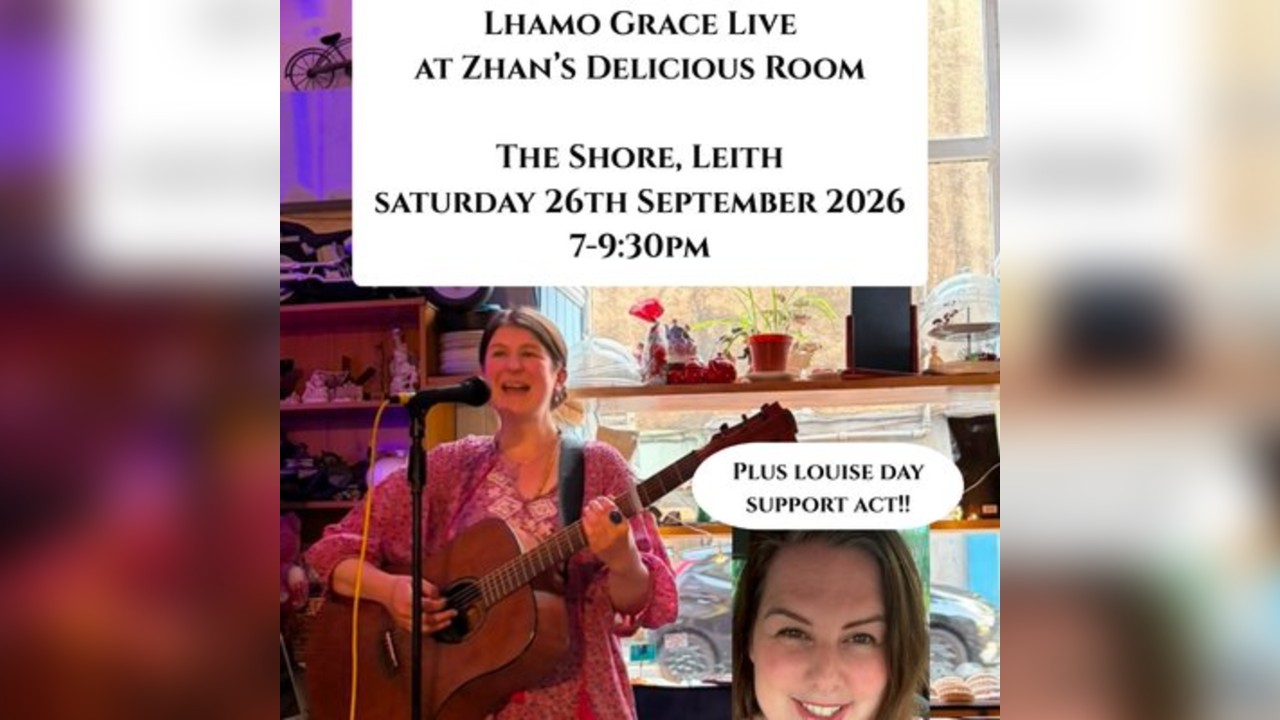 Lhamo Grace and Louise Day LIVE in Leith