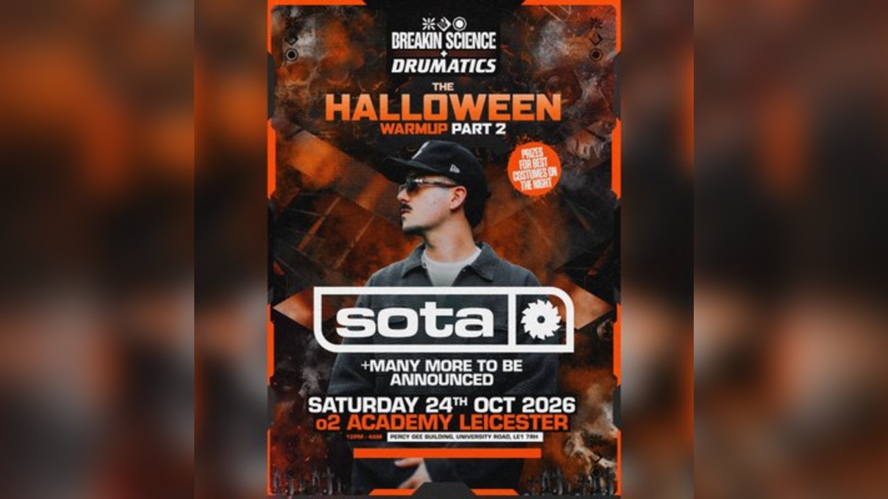 Breakin Science x Drumatics Leicester | Halloween D&B Warm up