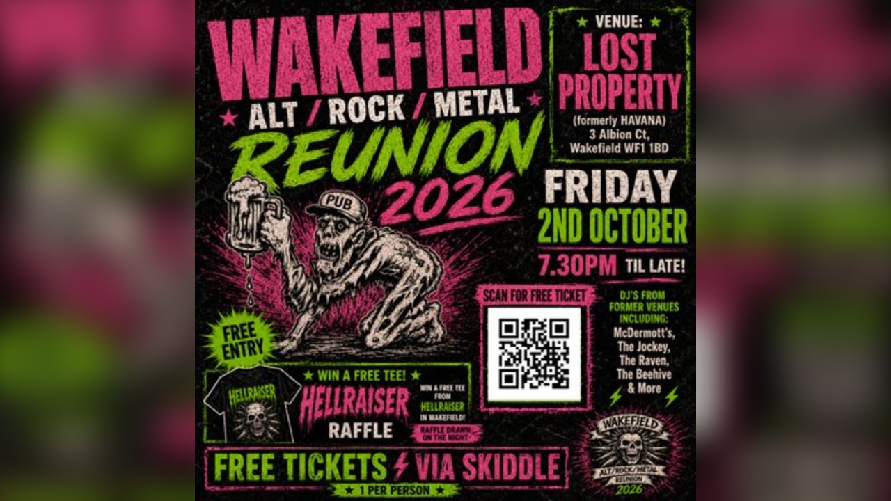 Wakefield ALT / ROCK / METAL Reunion 2026