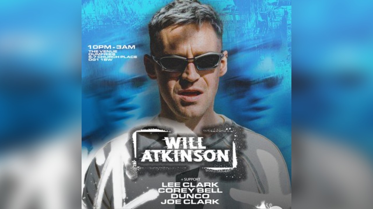 Eventos Zodiac presents Will Atkinson @ The Venue, Dumfries