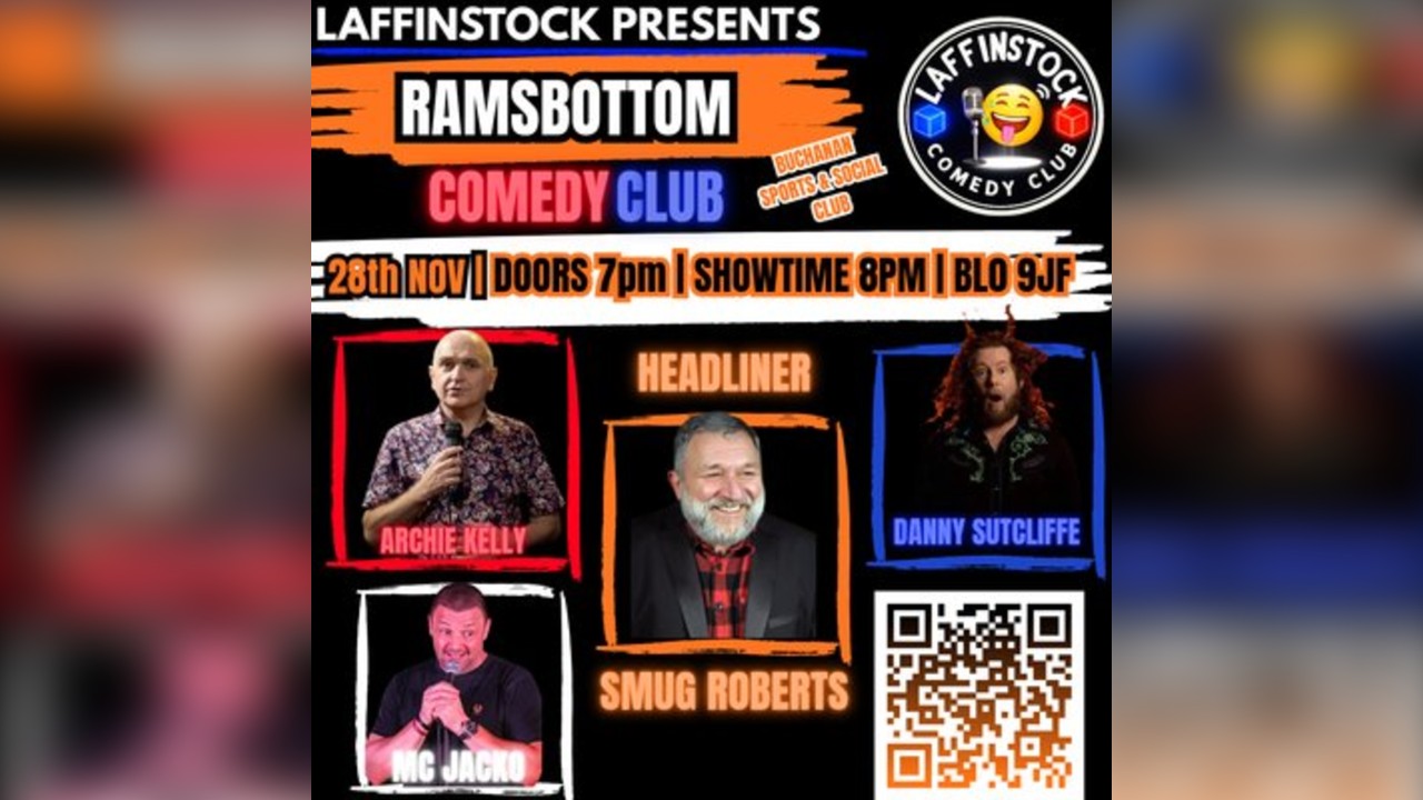 Ramsbottom Comedy Club - Nov 2026