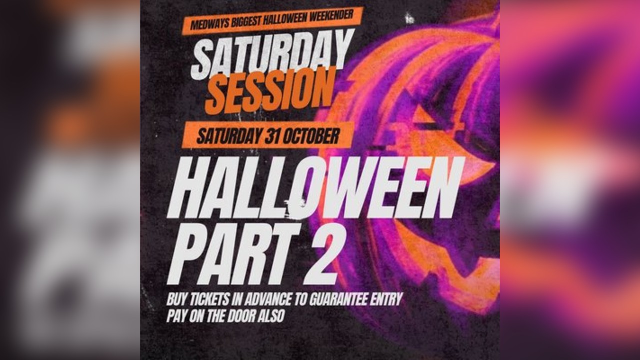 Saturday Session: HALLOWEEN PART 2