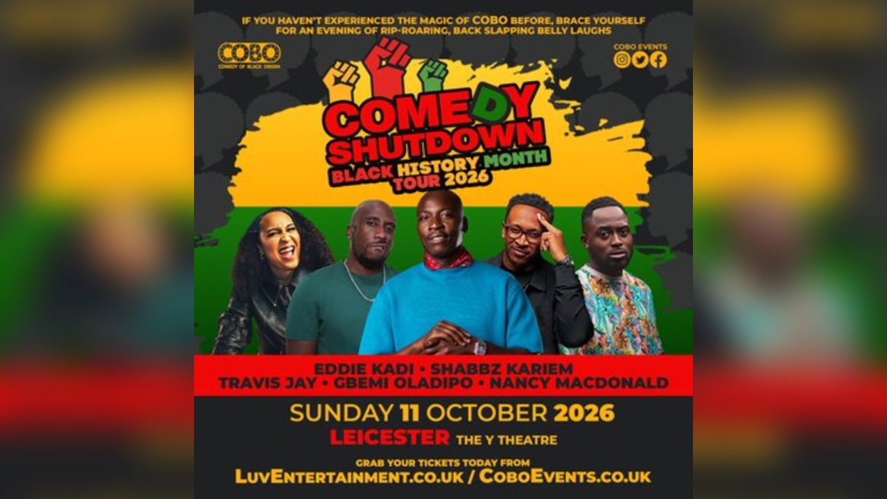 COBO : Comedy Shutdown | Black History Month Special - Leicester