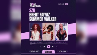 NOW PLAYING: SZA, Brent Faiyaz & Summer Walker