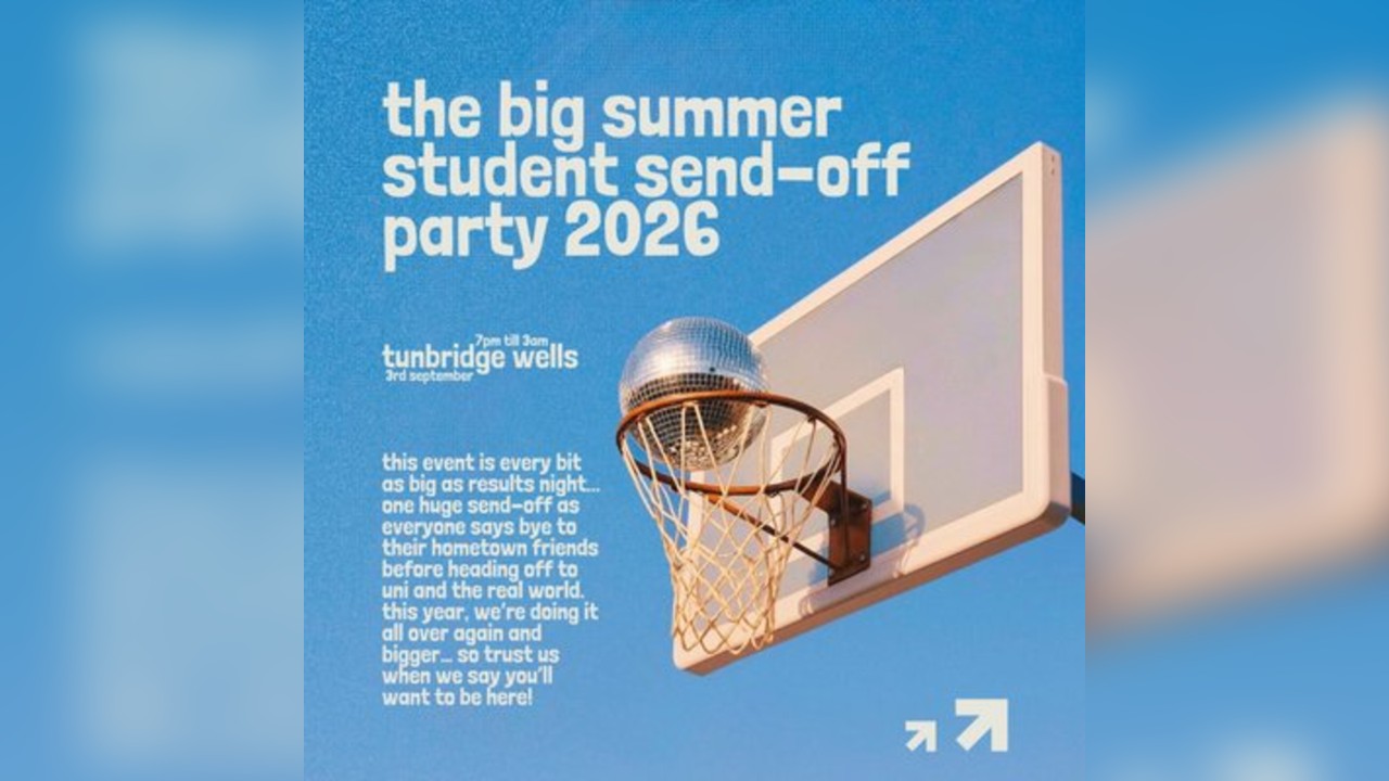 The Big Summer Student Send-Off Party - Tunbridge Wells