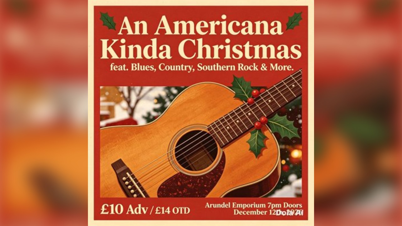 Americana Xmas with Crossfire Heart, Dois Padres & Kelain James