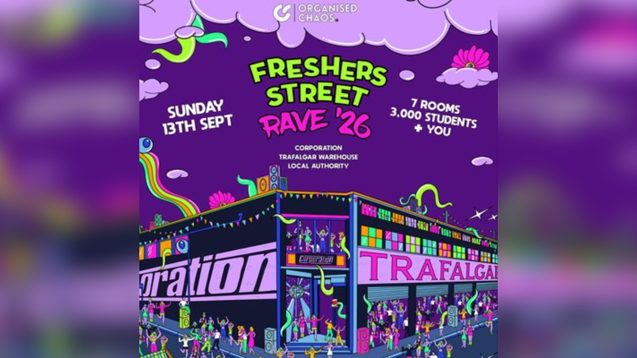Freshers Street Rave - Sheffield Freshers Week Opening Party