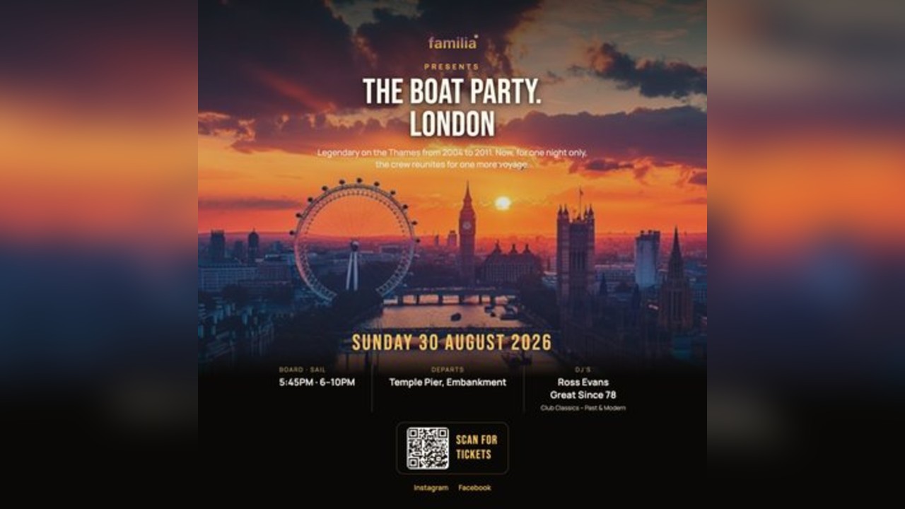 Familia London Boat Party