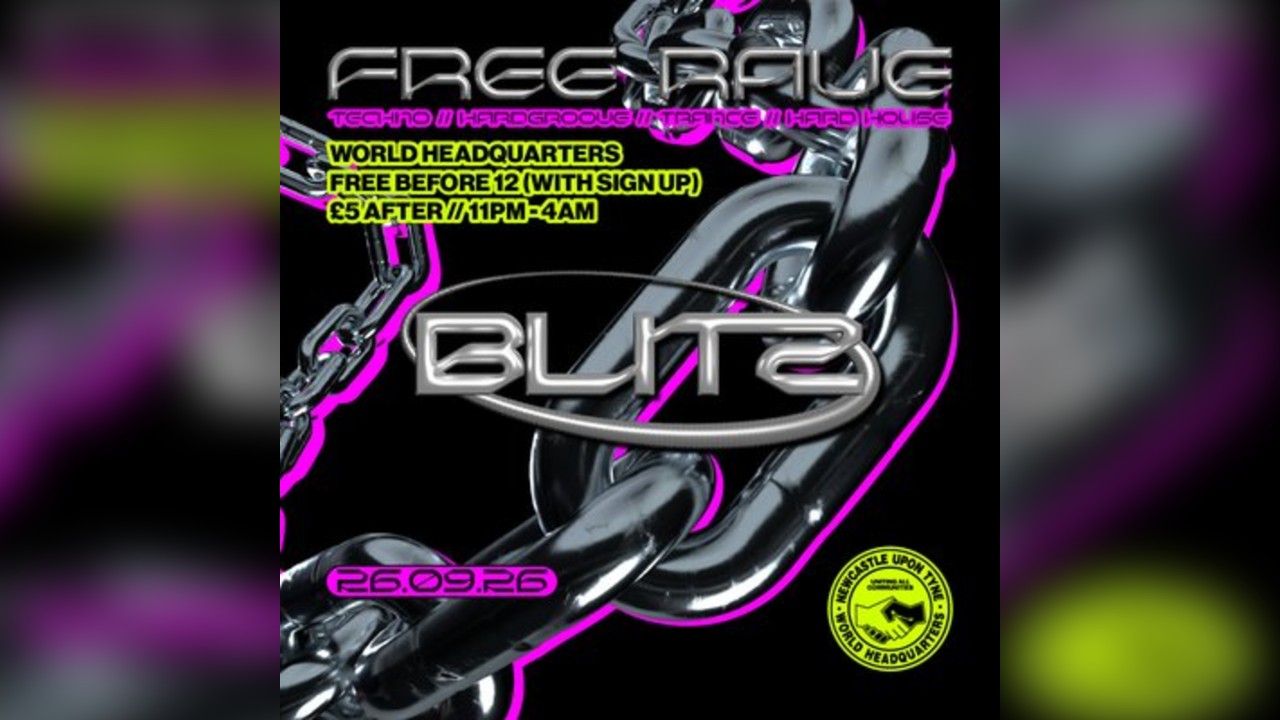 BLITZ - Techno/Hardgroove/Trance/Hard Dance - FREE RAVE