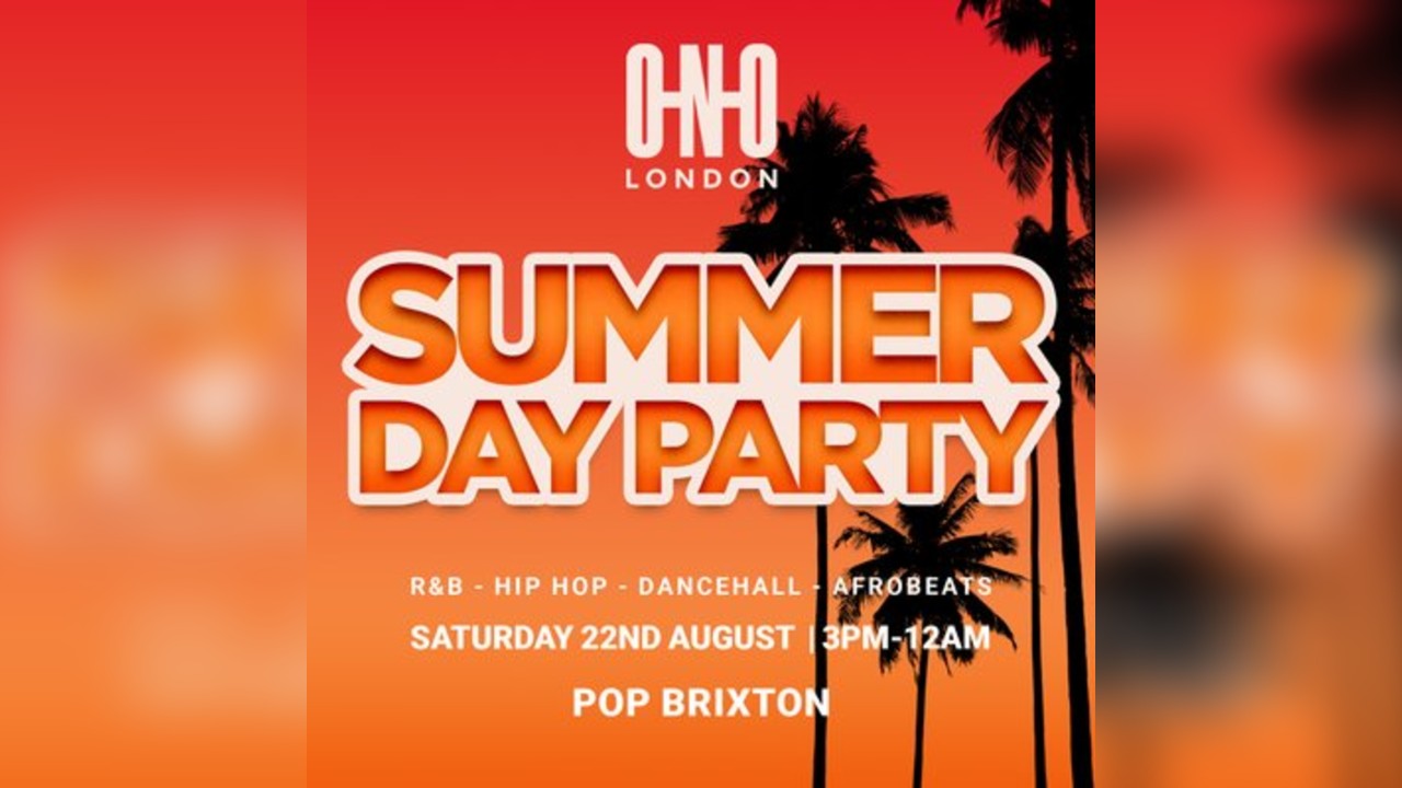 Summer Day Party (£1 B4 4PM With A Ticket)