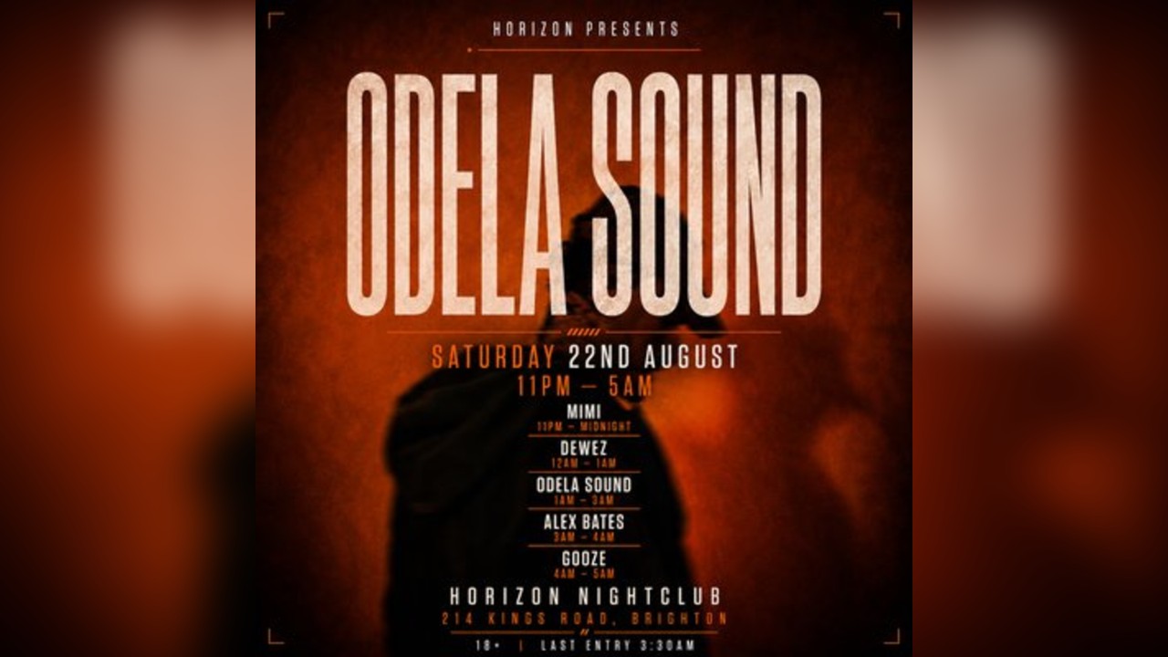 Horizon Presents AFTER DARK X ODELA SOUND