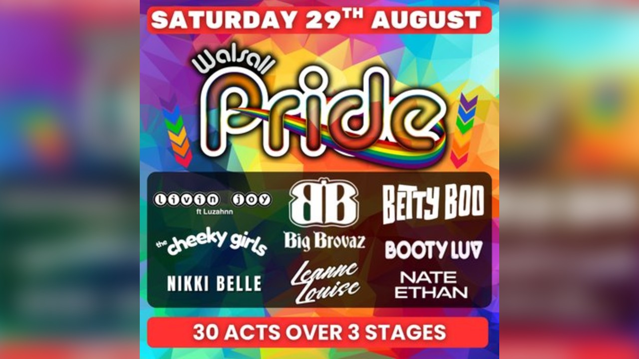 Walsall Pride 2026