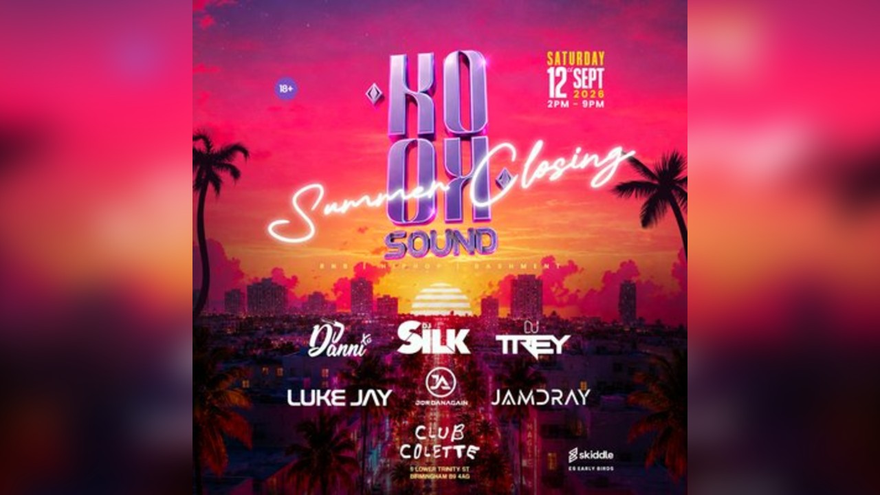 Koko Sounds Presents - Summer Closing