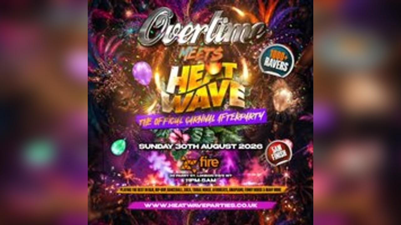 Overtime Meets Heatwave - The Official Carnival Afterparty