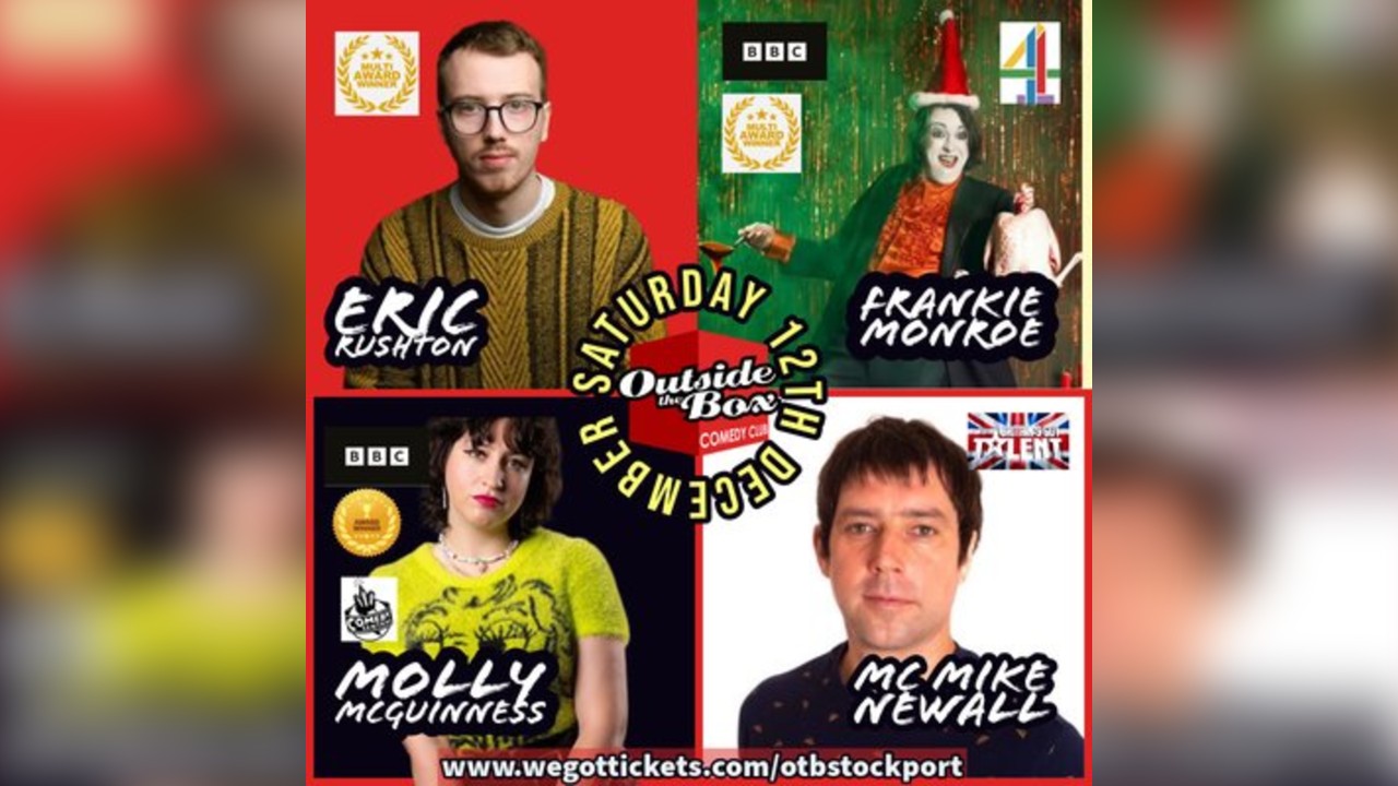 Live comedy - Saturday 12th December