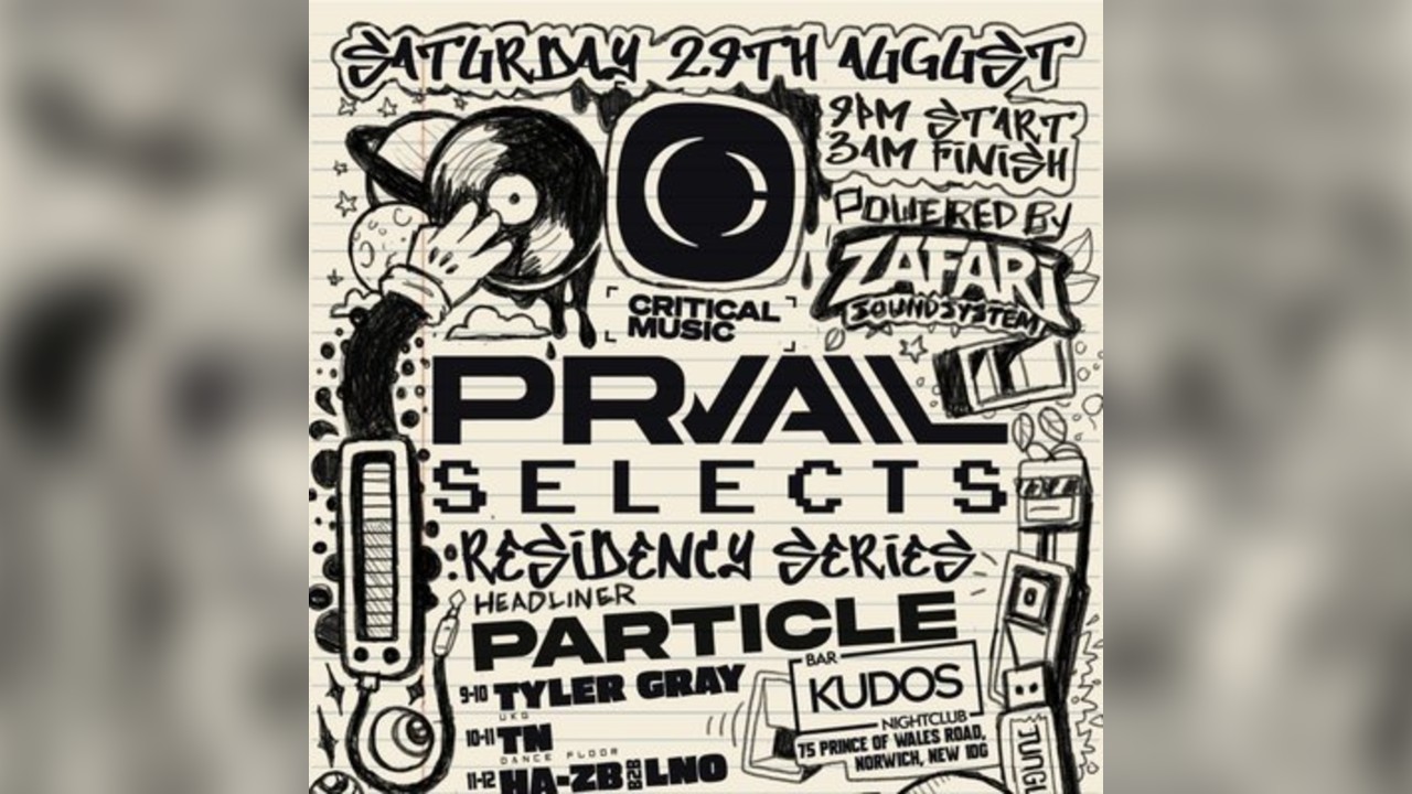 PRVAIL SELECTS: PARTICLE (residency series)