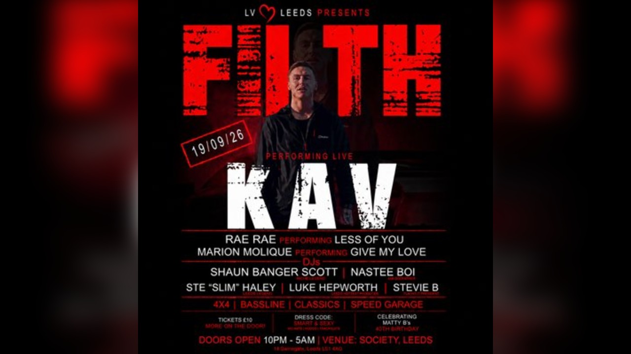 Lv LEEDS presents FILTH