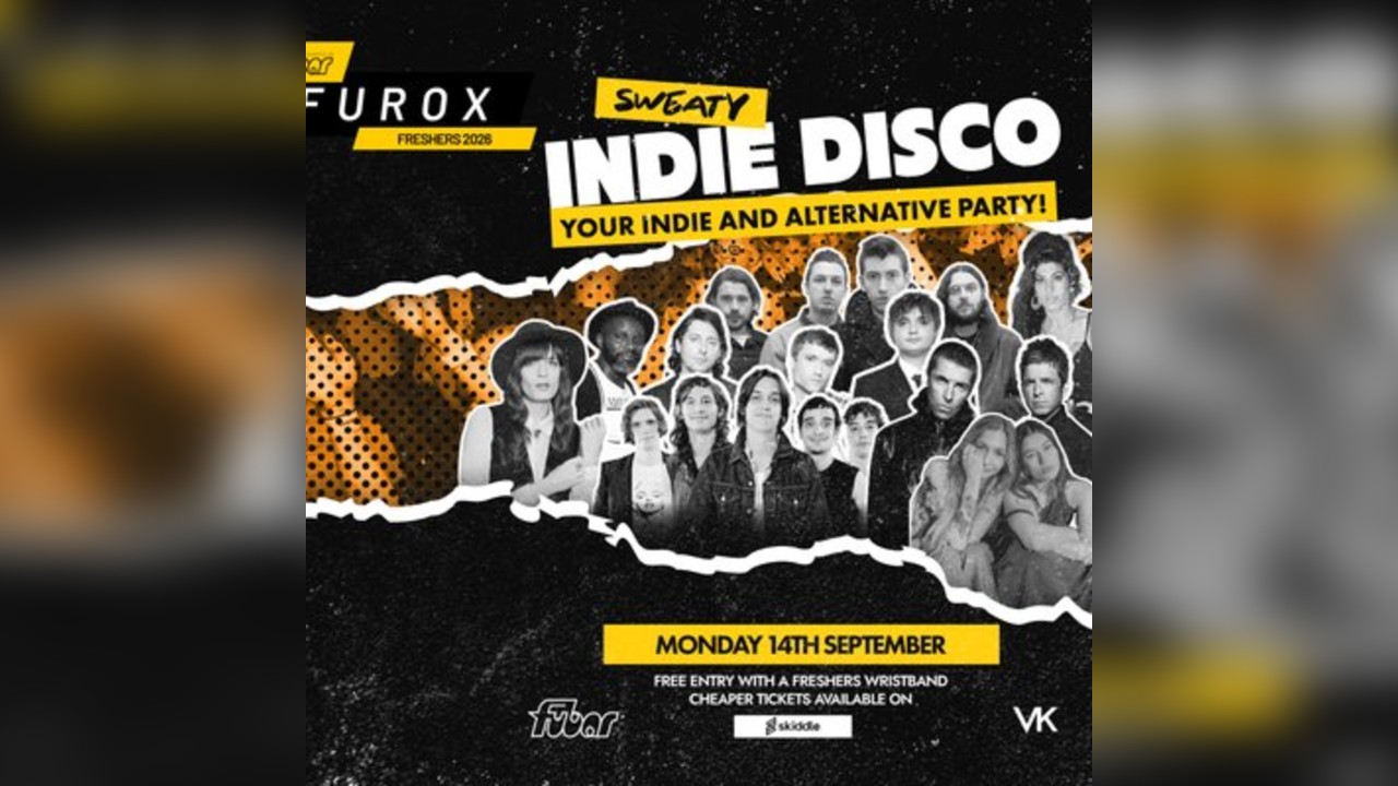 FRESHERS 2026 | Sweaty Indie Disco